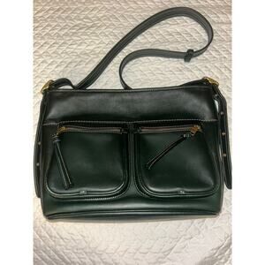 COACH Andie Shoulder Bag C5433 Smooth Leather Amazon Green